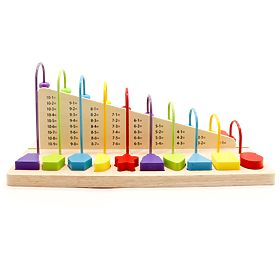 Farebné obojstranné počítadlo, EcoToys