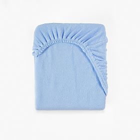 Froté prestieradlo 200x180 cm - svetlé modré