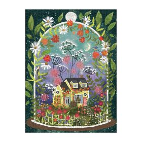 Galison Puzzle Kvitnúca záhrada Joy Laforme 1000 dielikov, Galison