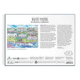 Galison Puzzle Michael Storrings Panské sídla v Newportu 1000 dielikov, Galison