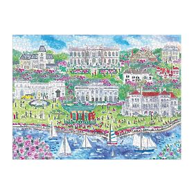 Galison Puzzle Michael Storrings Panské sídla v Newportu 1000 dielikov, Galison