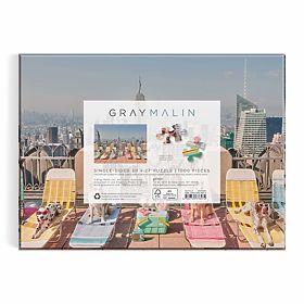 Galison Puzzle Psy v New Yorku Gray Malin 1000 dielikov, Galison