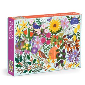 Galison Puzzle Ročné obdobia v kvetoch 1000 dielikov, Galison