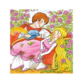 Goki Drevené kocky Rozprávky 9 ks, Goki