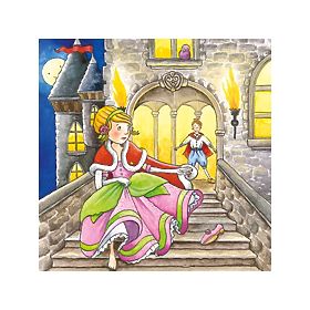 Goki Drevené kocky Rozprávky 9 ks, Goki