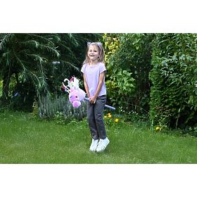 Jednorožec na tyči Lila Hobby Horse, Przytul i kochaj