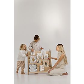 Knižnica SLIM L - prírodná