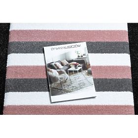 Koberec PETIT MALÝ, SRDCE, HVIEZDY, ružový, F.H.Kabis