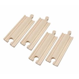 Koľajové trate - sada 4 ks 11 cm, Woodyland Woody