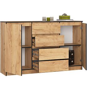 KOMODA K160 2D 4SZ CLP PK DUB CRAFT