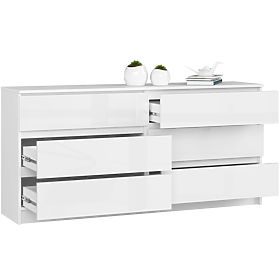KOMODA K160 6SZ CLP PK BIELY LESK
