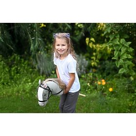 Koník na tyči Hobby Horse Siwek Premium, AdamToys