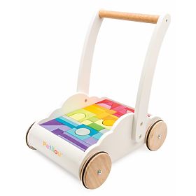 Le Toy Van Petilou Vozík s dúhovými kockami