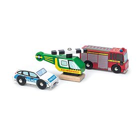 Le Toy Van Set autíčok Záchranári, Le Toy Van