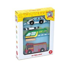 Le Toy Van Set autíčok Záchranári, Le Toy Van
