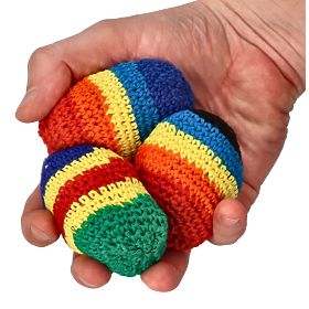 Loptička Zoška footbag pre deti, ToysPure