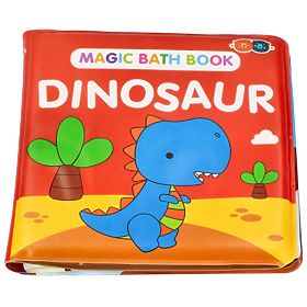 Magická farebná kúpeľná knižka s dinosaurami