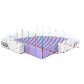 Matrac do postieľky ASEPTIC z antibakteriálnej peny: Veľkosť - 120x60, Rücken