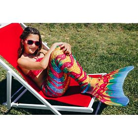 Morská panna - monoplutva Aquaris na plávanie Coral 'S' + Bikiny, Kuaki Mermaids