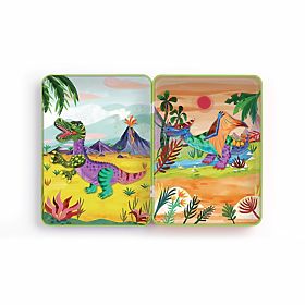 Mudpuppy Magnetická stavebnica Dino Mix-Up, Mudpuppy