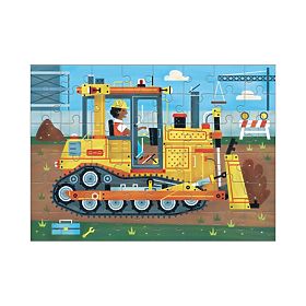 Mudpuppy Puzzle Buldozér 48 dielikov, Mudpuppy