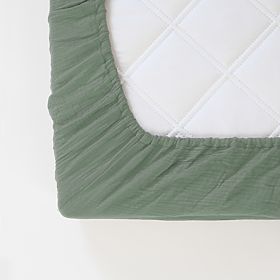 Mušelínová plachta Ourbaby 200x90 cm - zelená, Ourbaby®