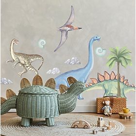 Nálepky na stenu - dinosaury, PASTELOWE LOVE®