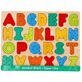 Nové drevené puzzle Abeceda - skladačka s písmenkami