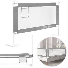 Ochranná zábrana na posteľ 150 cm ochrana pre deti ECOTOYS, EcoToys