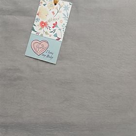 Ochranný mantinel do postieľky - svetlosivá