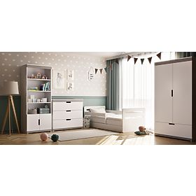 Ourbaby detská posteľ Tomi - biela, Kocot Kids