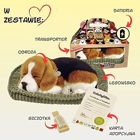 Perfect Petzzz Dýchajúce Šteniatko Beagle