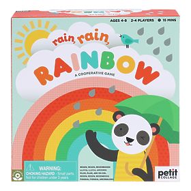 Petit Collage Kooperatívna hra Rain, rain, rainbow, Petit Collage