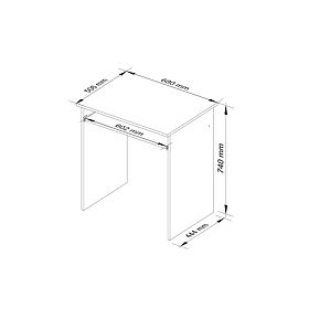 PÍSACÍ STÔL STAR PK DUB SONOMA