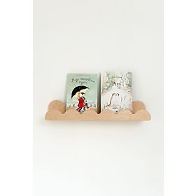 Polica WAVE - prírodná