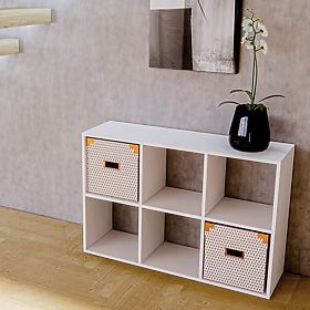 Policový regál 2x3 - biely, Ourbaby®