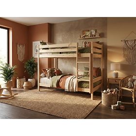 Posteľ Ourbaby Ludvík 200x90 2v1 - prírodná