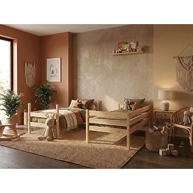Posteľ Ourbaby Ludvík 200x90 2v1 - prírodná