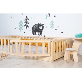 Detská nízka posteľ Montessori Bear