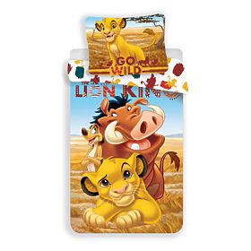 Detské obliečky Levie Kráľ 140x200 cm + 70x90 cm, The Lion King