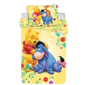 Detské obliečky Macko Pú baby 100x135 cm + 40x60 cm, Winnie the Pooh