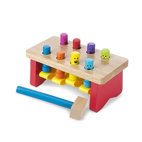 Prehadzovačka skákajúci panáčikovia - zatĺkacia hračka Melissa and Doug