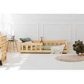 Detská posteľ Mila Raily so zábranou
