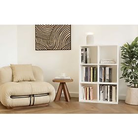 Regál Malax MINI 2X3 BIELY