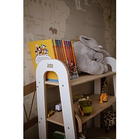 Regál SLIM S - prírodný