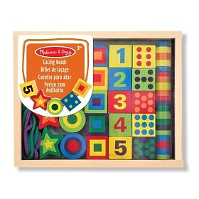 Sada veľkých korálikov na navliekanie, Melissa & Doug