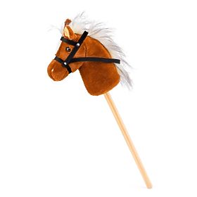 Scarlet Koník na tyči Hobby Horse - svetlohnedý, Faunica