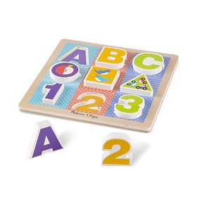 Skladačka ABC - prvé puzzle, Melissa & Doug