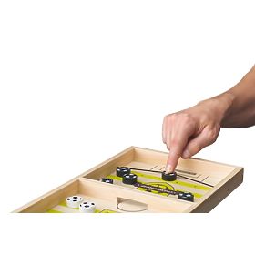 Sling Puck Game - zručnostná stolová hra, Woodyland Woody