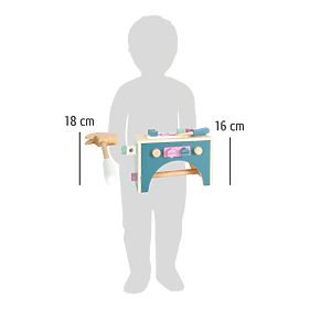 small foot Bednička s náradím 2v1 Nordic, small foot